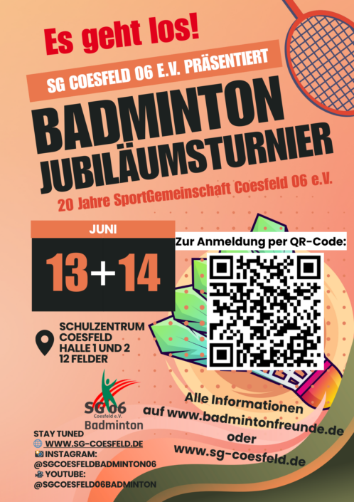 SG Coesfeld Jubiläumsturnier 2026